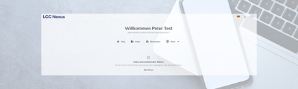 Geschäftsreisen online buchen